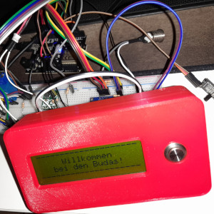 Room Doorbell - Custom doorbell integrated with lighting system